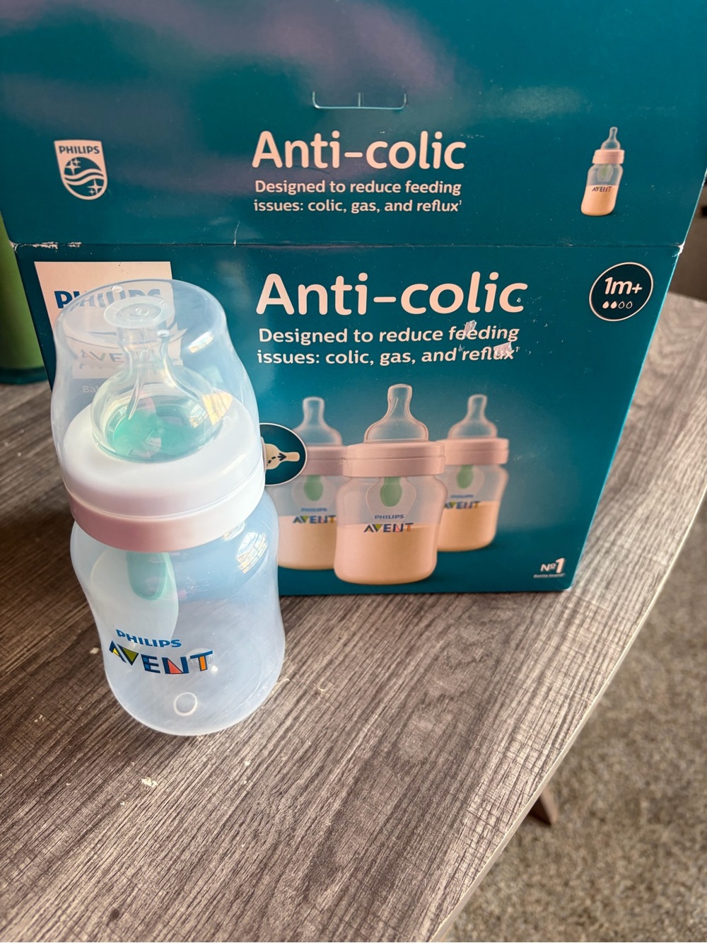 Philips AVENT Anti-Colic Baby Bottle - Light Blue